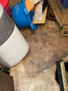 洗面所床