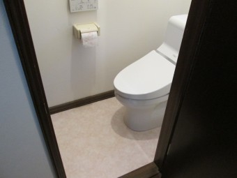 トイレ床
